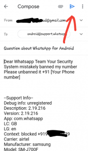 Banned Whatsapp number को unbanned कैसे करे
