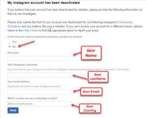 How to unbanned instagram banned account Open Disable Instagram