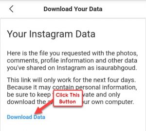 recover delete Instagram message