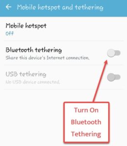 bluetooth tethering Mobile internet share Kaise Kare